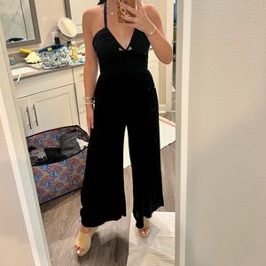 Urban outfitters black stretchy jumpsuit